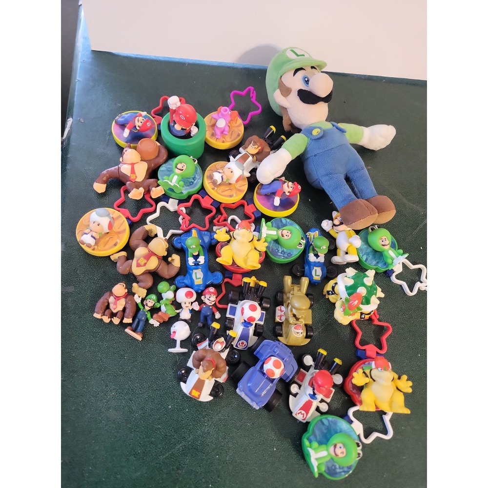 McDonald's & etc.. Nintendo Mario Kart Toys etc.. Bowser Luigi